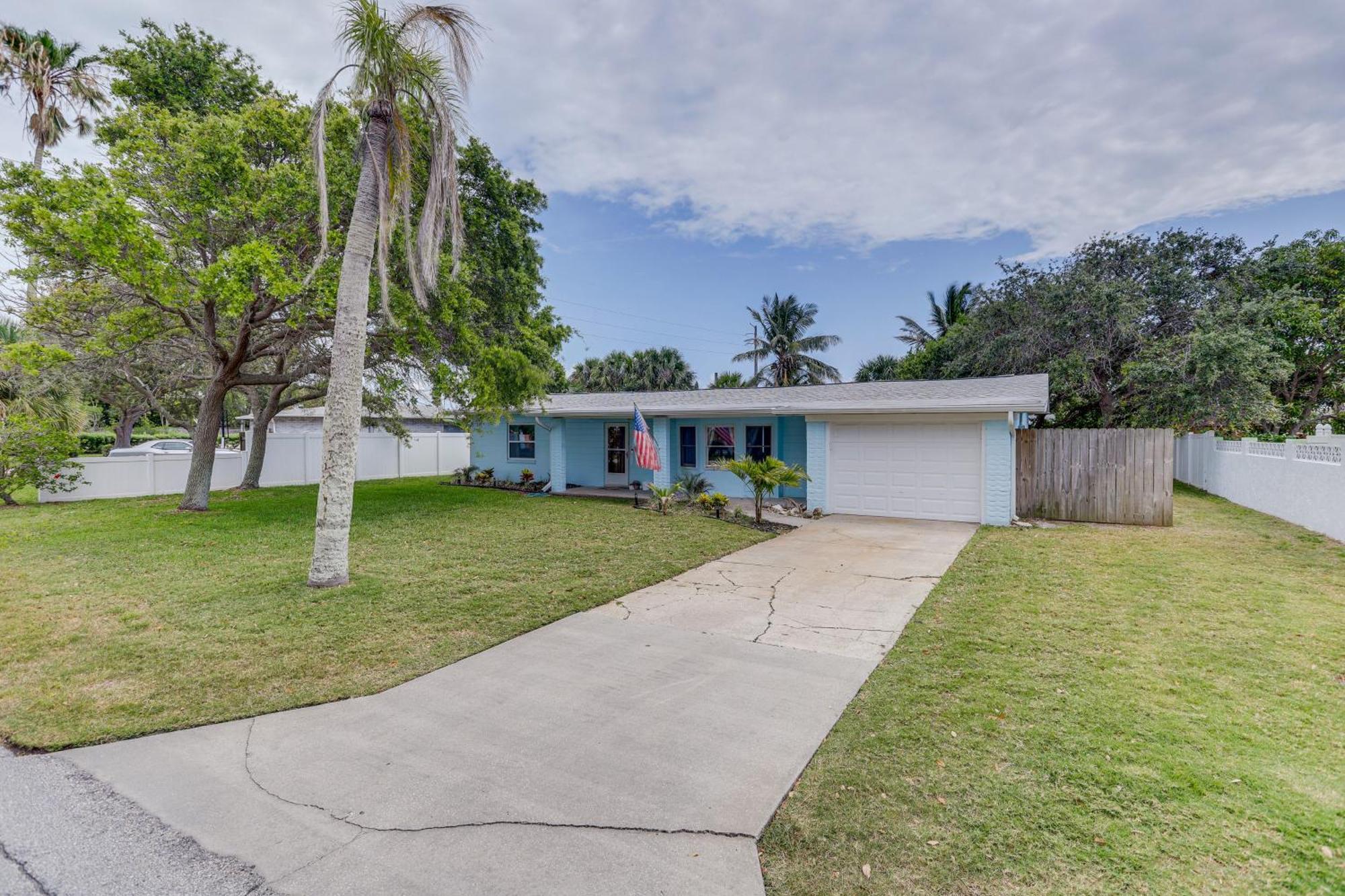 Pet-Friendly Cocoa Beach Home Walk To Beach! Extérieur photo